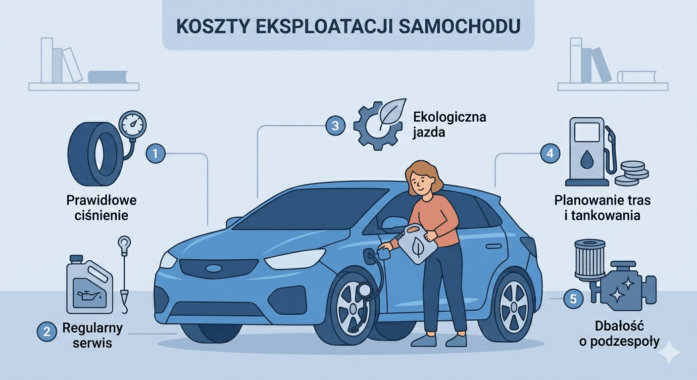 Jak obniżyć koszty eksploatacji samochodu? Przewodnik po oszczędnej jeździe