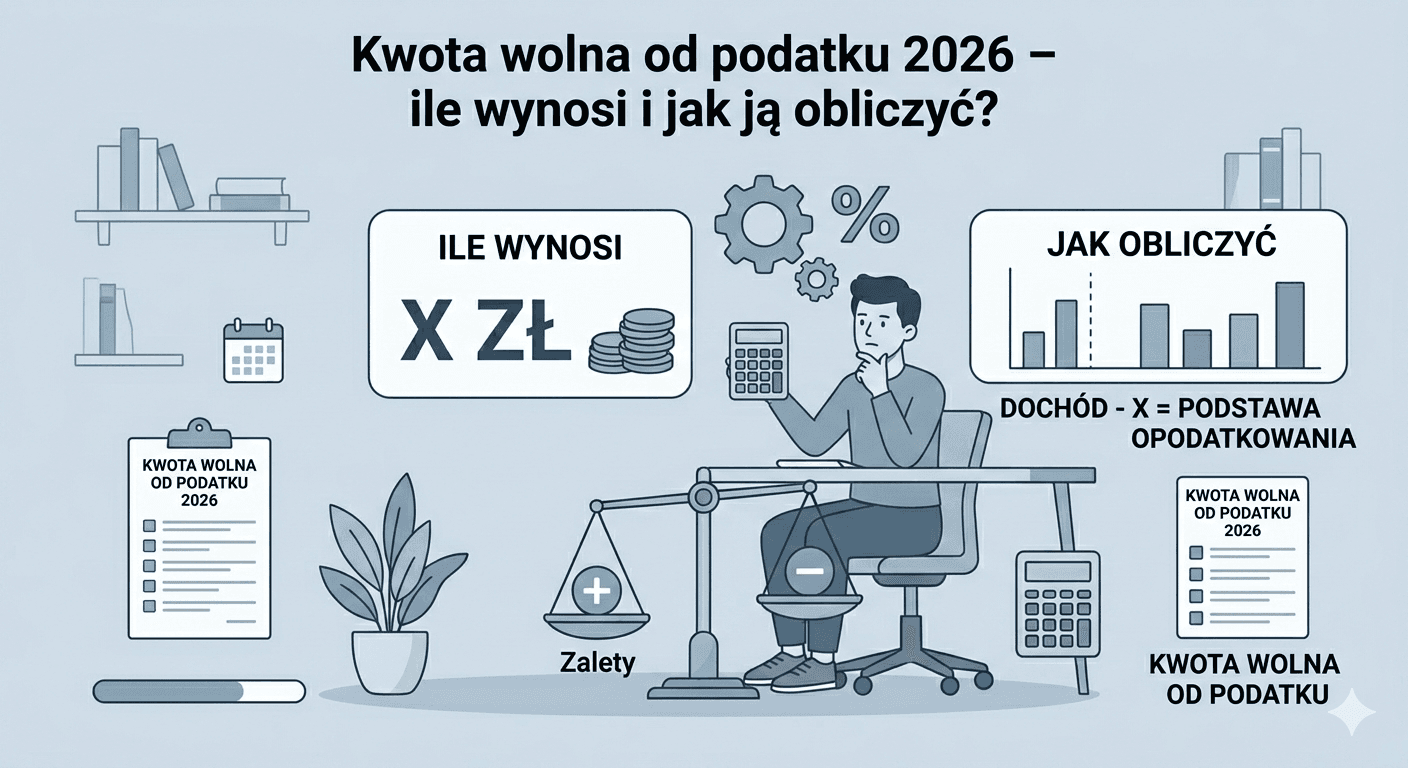 Kwota wolna od podatku 2026 – kluczowe informacje dla podatników